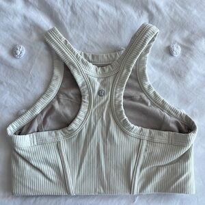 lululemon athletica Cream Sports Bra